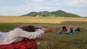 Yoga am Schlossblicksee bei Ortenberg